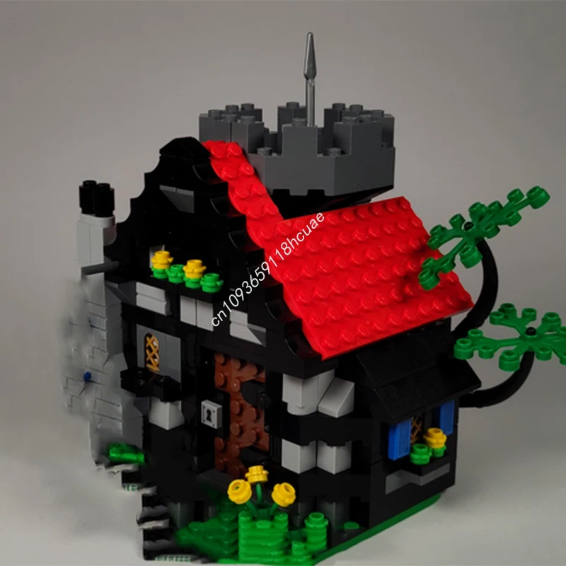 

352 шт. MOC Spellbound Inn Castle Advanced DIY креативный строительный набор идеально подходит для энтузиатических строителей, рождественский подарок