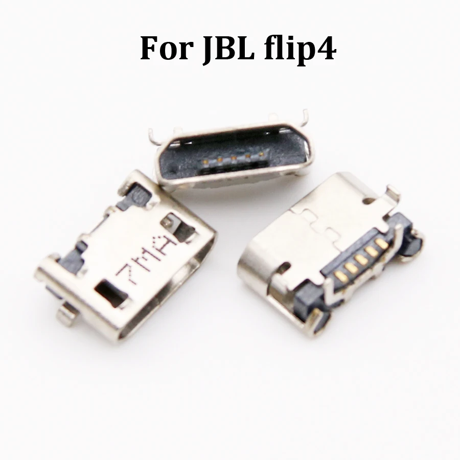 2-5pcs 5pin Mini Micro USB Connector For JBL Flip4 Flip 4 For Asus Memo Pad K01A Mini Charging Port Socket Power Jack