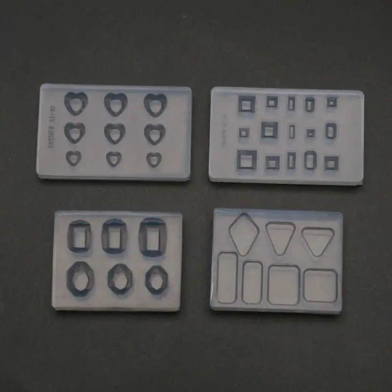 

R1WE Мини-ромбовидная силиконовая форма в форме кристалла для игрушек DIY для обучения детей