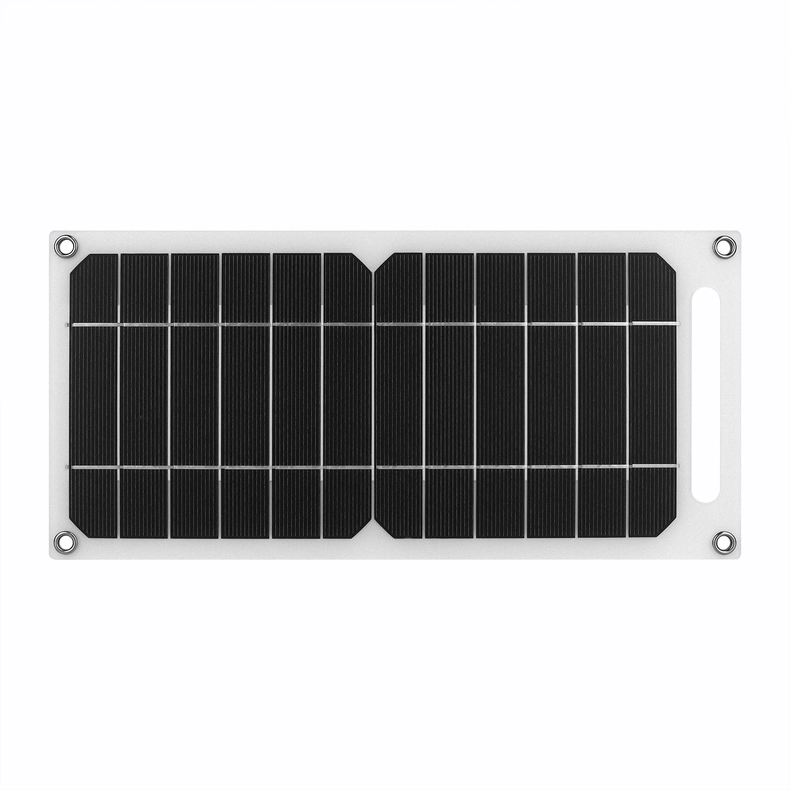 GGJ 6W 6V Przenośny elastyczny mini panel słoneczny USB z kontrolerem Wewnątrz portów DC 5V do pieszych wędrówek kempingowych System ładowania