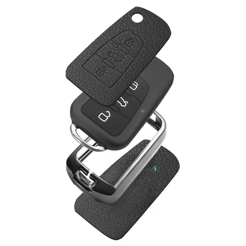 Suitable for MG 5 key protection cover, 6 Pro MG5 Scorpio ZS, 5 MG3 Navigation HS car buckle shell, metal men - Image 4