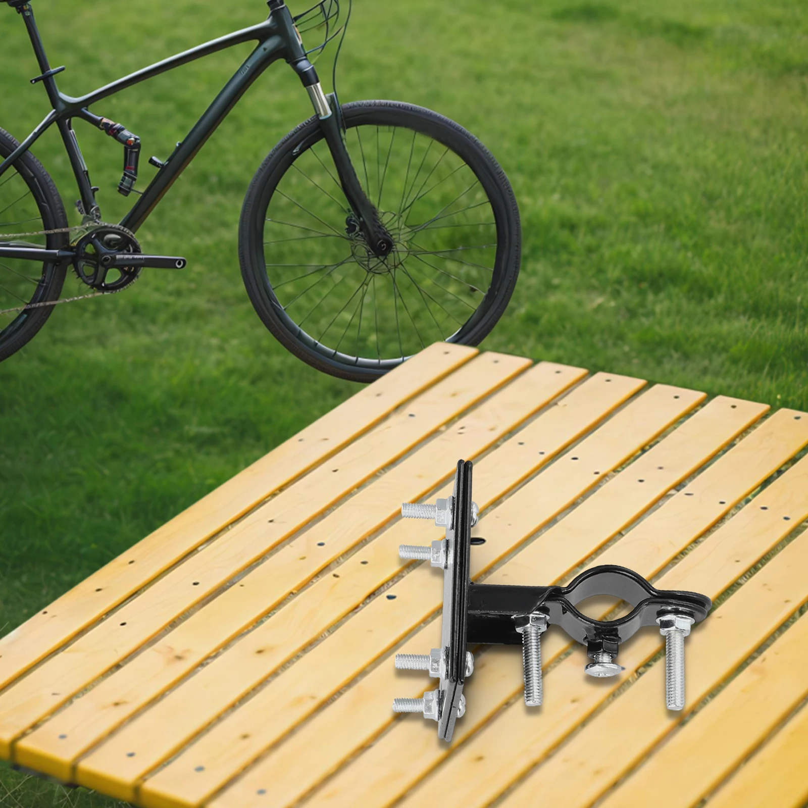 

Аксессуары для велосипеда, 9 см х 6,8 см, держатель для велосипедной корзины, аксессуар для велосипеда, крепление на переднюю корзину, профессиональное производство, гладкая отделка