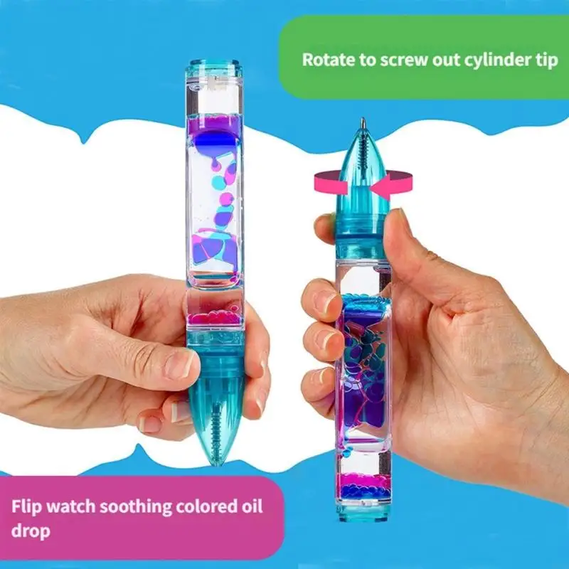 

Y5LB Safe Acrylic Oil Visual Relaxation Tool for Office Home Decoration Gifts