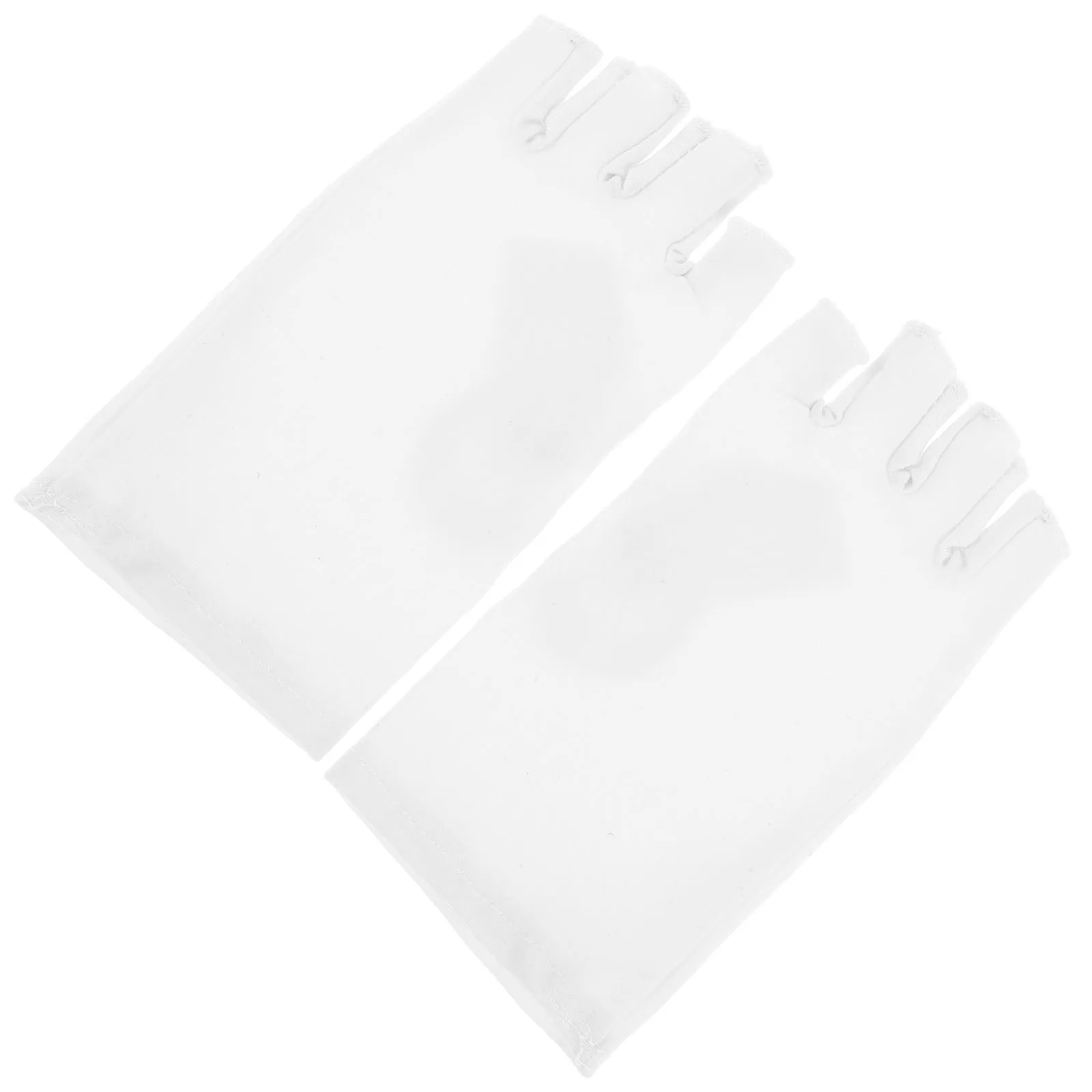 

1 Pair Sun Protection Gloves Half Finger Lightweight Breathable Elastic Comfortable Driving Cycling Outdoor Gloves For