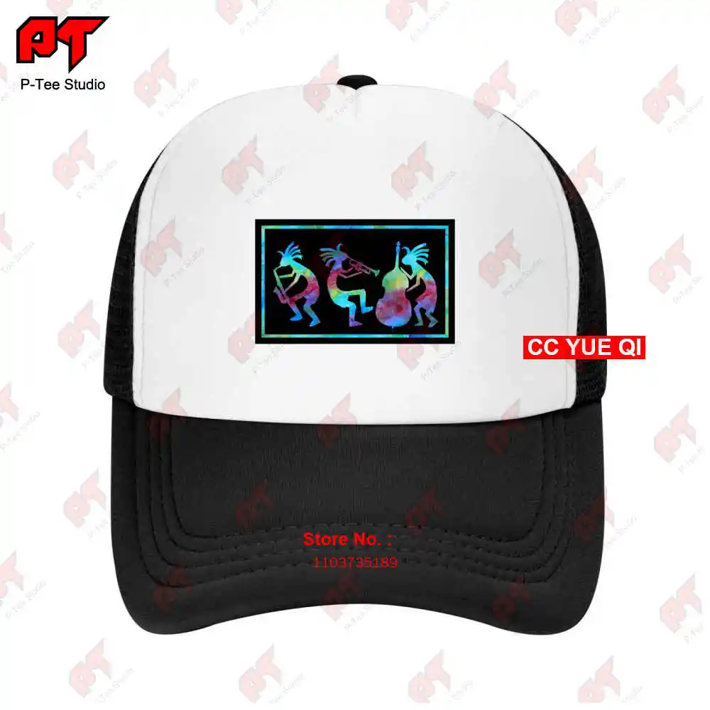 Kokopelli Jazz Trio Baseball Caps Truck Cap B2TK