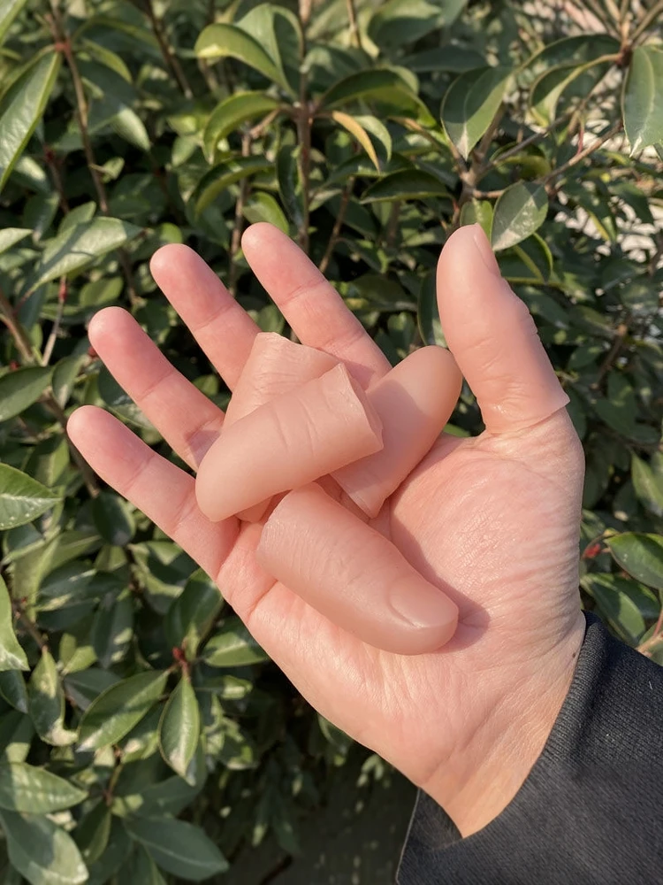 

Закаленный защитный чехол для большого пальца, чехлы на пальцы для сбора перцари и зерна ена, противоскользящие, износостойкие, практичные