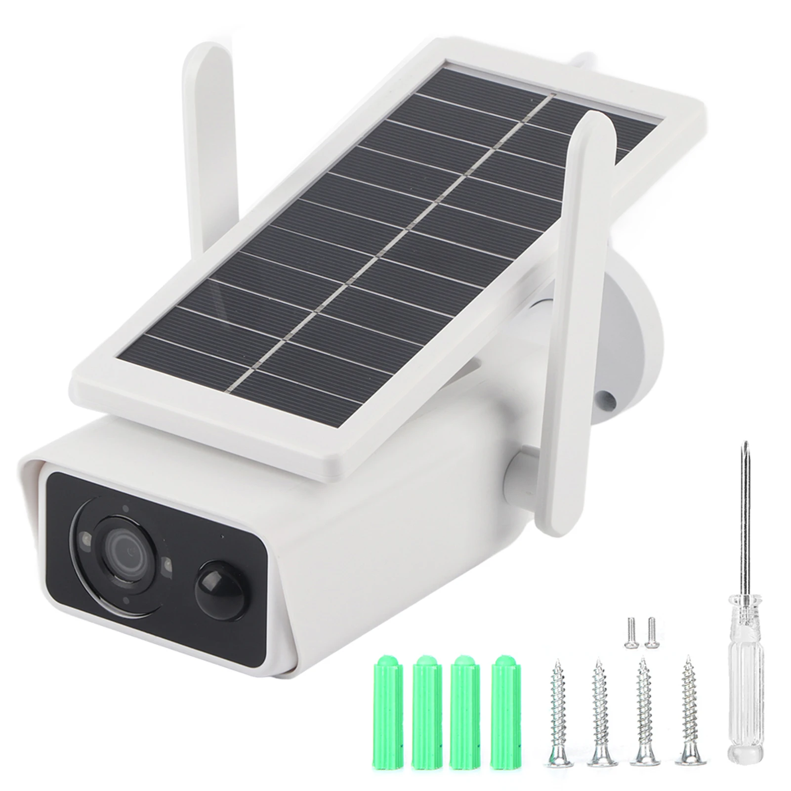 IP Camera 1080P Solar Camera Outdoor Wireless Surveillance Rainproof Remote Night Vision Monitor Battery Powered Waterproof CCTV