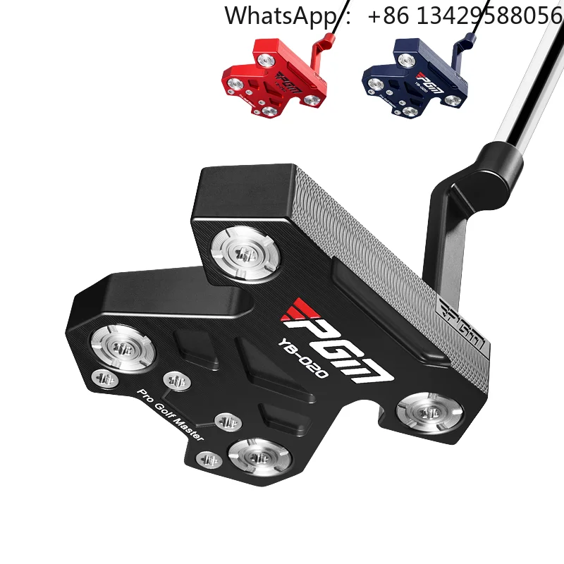 PGM Men's Golf Putter Aircraft Aluminum Series Low Center Of Gravity Stable Golf Putter Full CNC Composite Material Golf Club