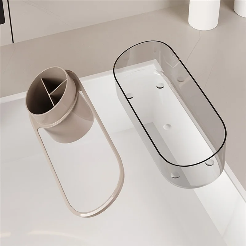 

Универсальные держатели для зубных щеток, пластиковый набор держателей для зубной пасты в ванной комнате, держатель для ванной комнаты, черный органайзер для хранения в ванной комнате с 2 чашками