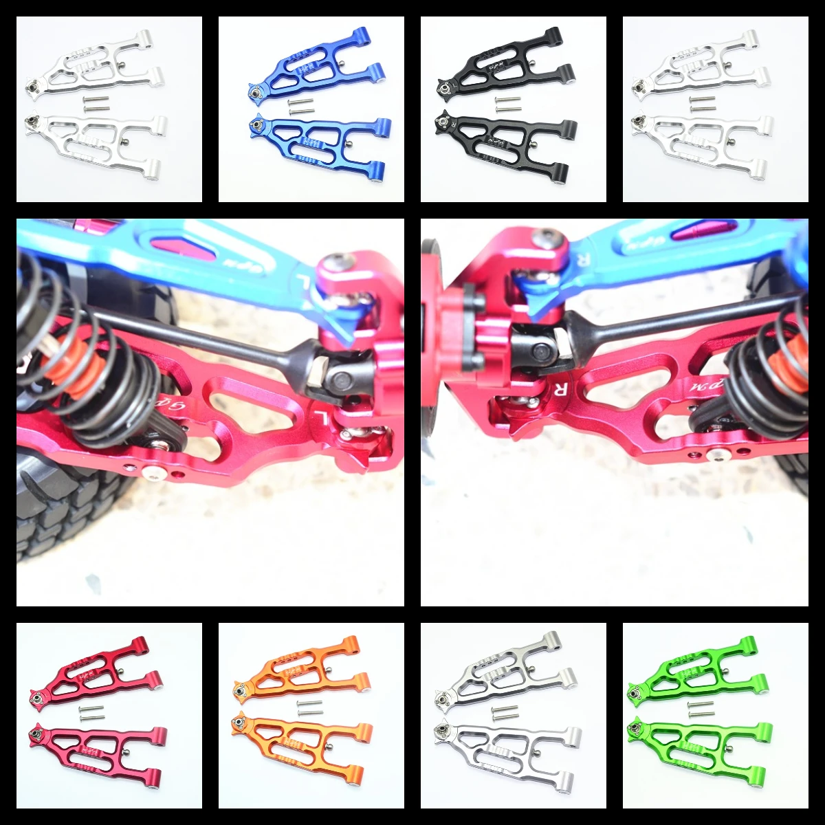 

GPM Aluminum Front Lower Suspension Arm For LOSI 1/6 Super Baja Rey