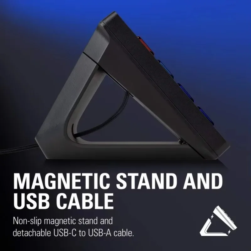 الأكثر مبيعًا! Stream Deck XL - وحدة تحكم Studio المتقدمة، 32 مفتاحًا ماكروًا، إجراءات الزناد في التطبيقات والبرمجيات مثل OBS، Twitch #5