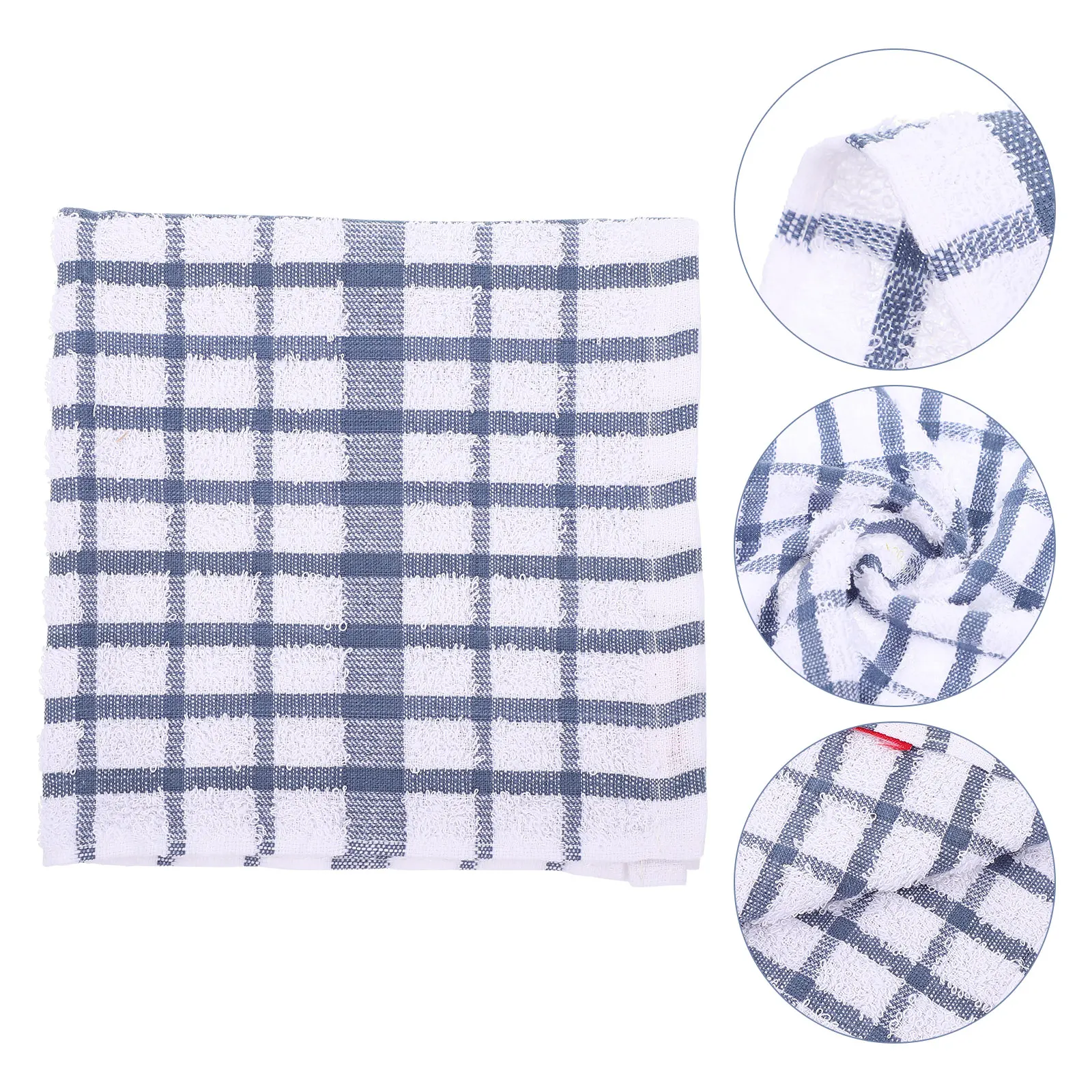 

3pcs Pure Cotton Dish Cloths Kitchen Dishcloth Strong Decontamination Multi-Use Absorbent Cleaning Towels For Kitchen Utensils