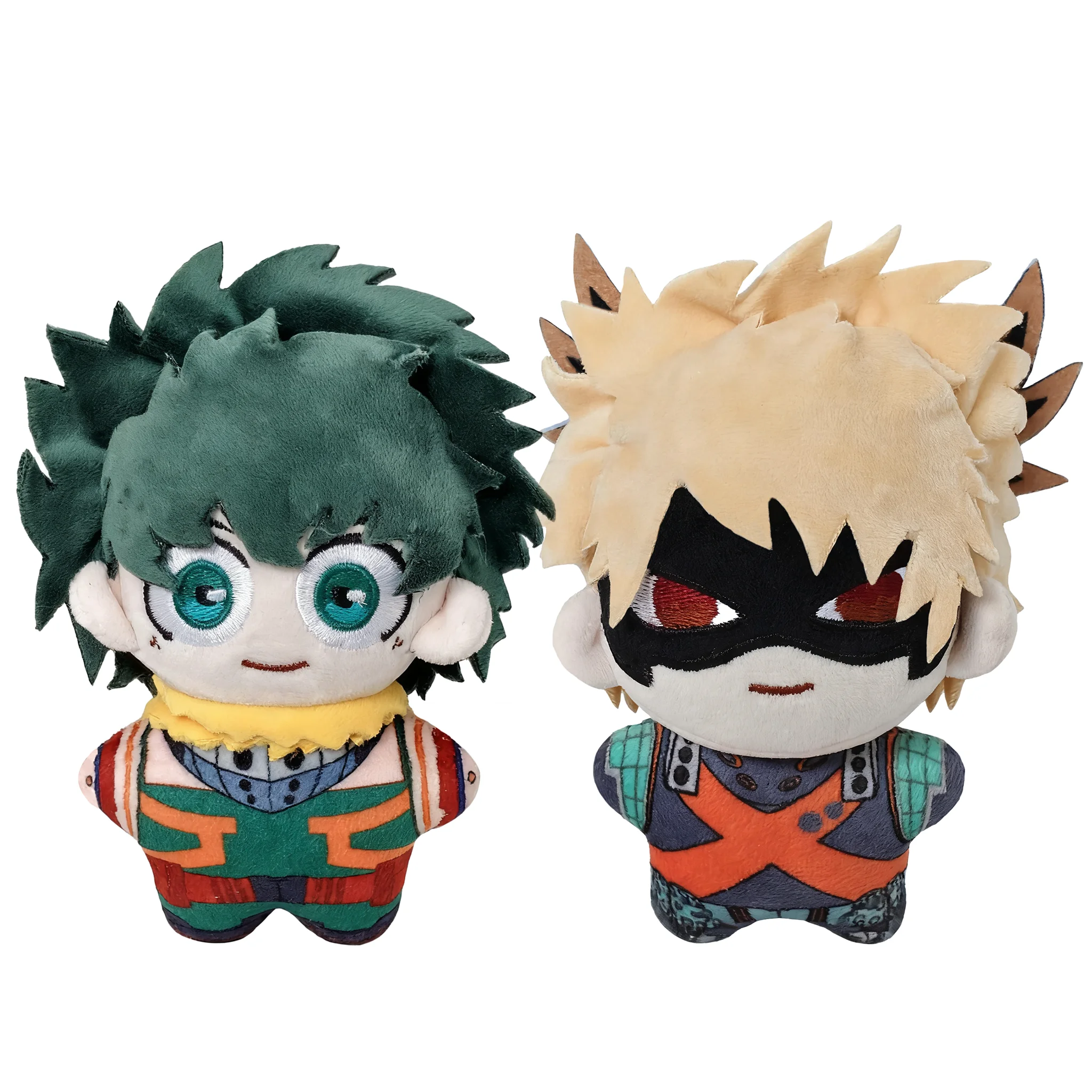 MHA Anime bambole di peluche Midoriya Izuku bambole di peluche stella marina bambola giocattoli carini piccola figura Bakugou Katsuki bambole di peluche regali di compleanno
