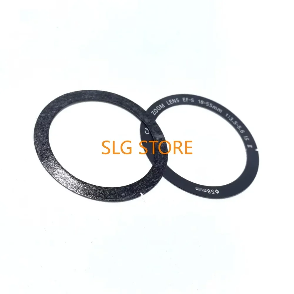 Новый объектив с логотипом на переднем параметре, пресс-кольцо для Canon EF-S 18-55 мм 18-55 мм f/3,5-5,6 II III 18-150 мм 55-250 мм II, часть