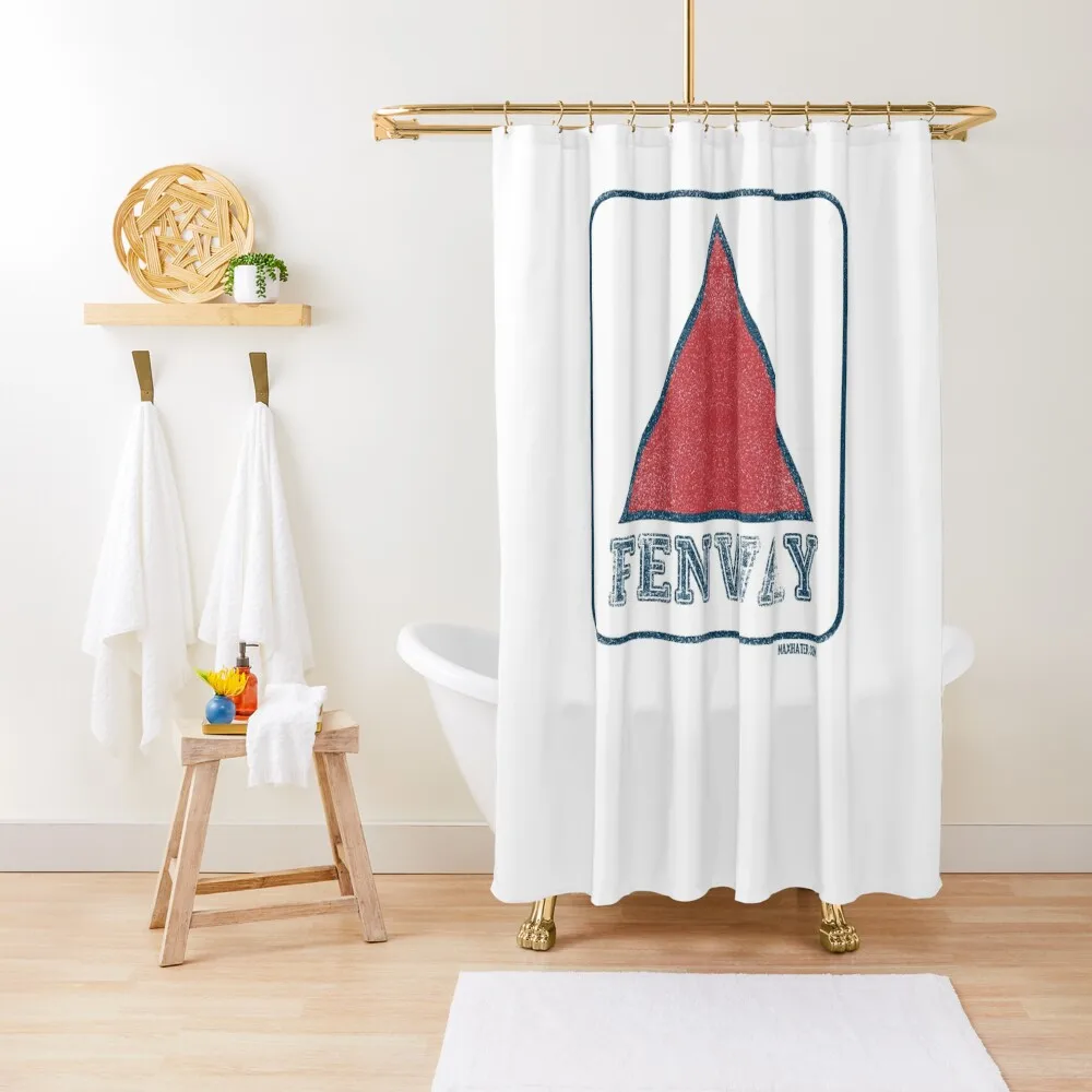 

Fan of Fenway Boston Baseball Shower Curtain Shower Set For Bathroom Shower Waterproof Waterproof Fabric Curtain