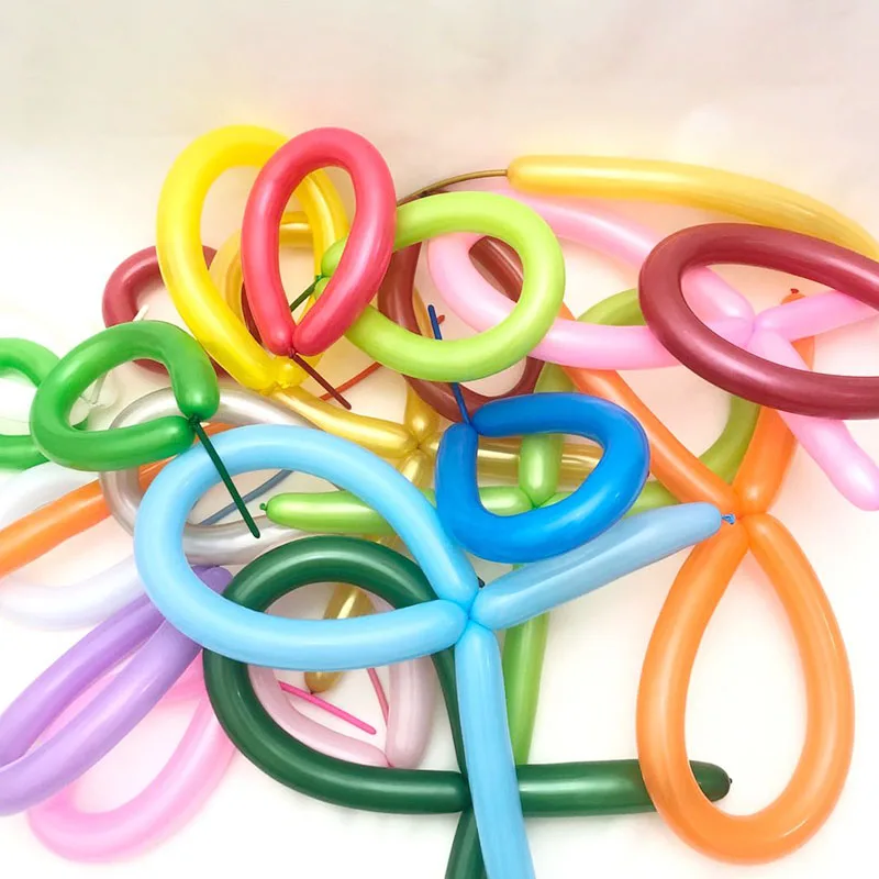 Verdickte Farbe Lange Ballon DIY System Modellierung Kreative Magic Stick Bar Spielzeug Ballon Geburtstag Party Hochzeit Dekoration Großhandel