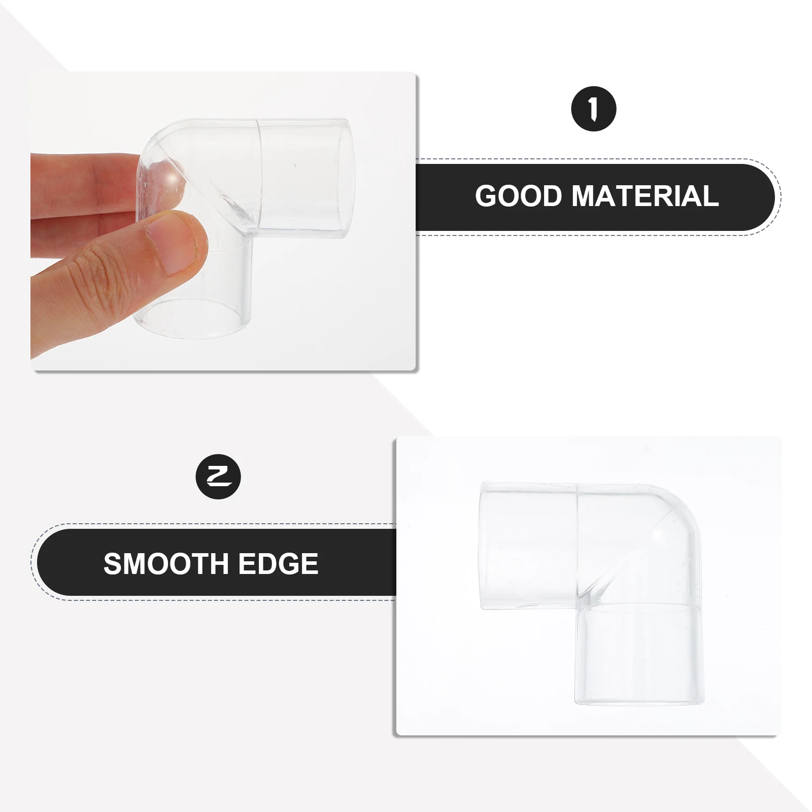 

10 Pcs Versatile Fish Tank Tube Elbow Connectors Lightweight Drain System Accessories