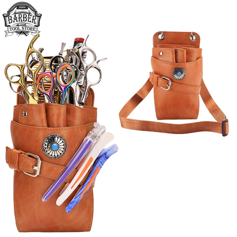 

Сумка для парикмахерских инструментов, ножницы для стрижки волос, гребень, зажим для хранения, Профессиональный парикмахерский пакет, аксессуары для укладки волос в салоне