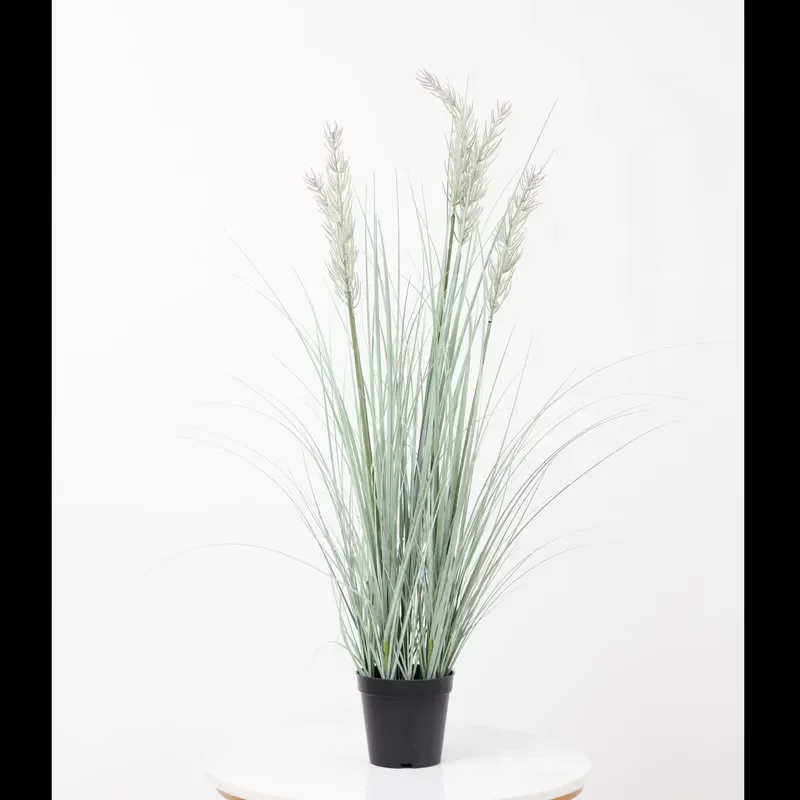 2022 Fashion Design Artificial Onion Grass with Pot Handmade Plastic Decor for Indoor or Outdoor Use