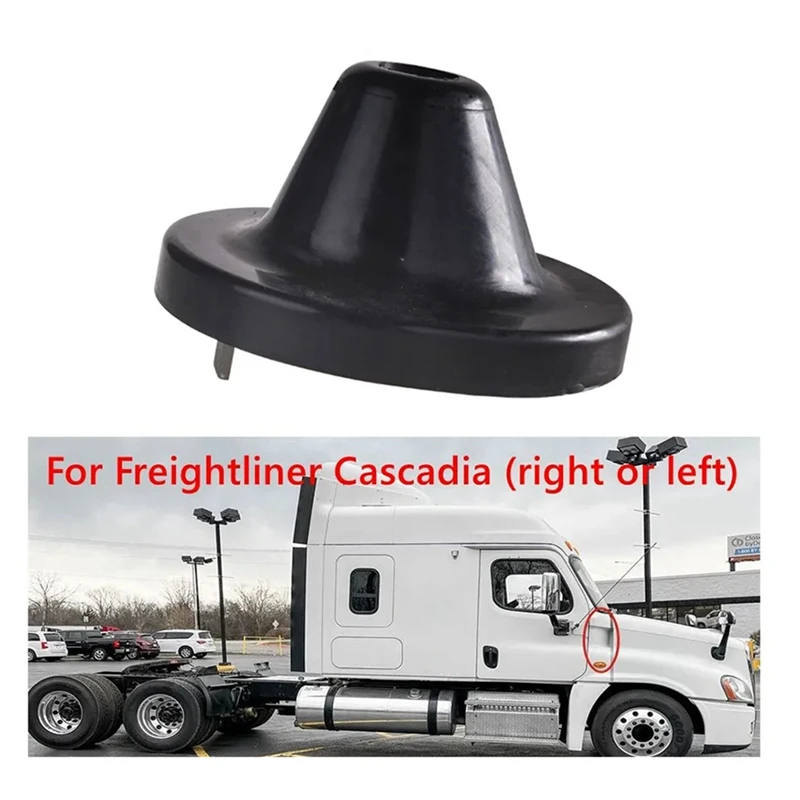 Rear Hood Bumper Poly Peças de Reposição para Freightliner Cascadia, Hood Stop Cone, A18-59704-000, A18-20868-000, 1 Piece