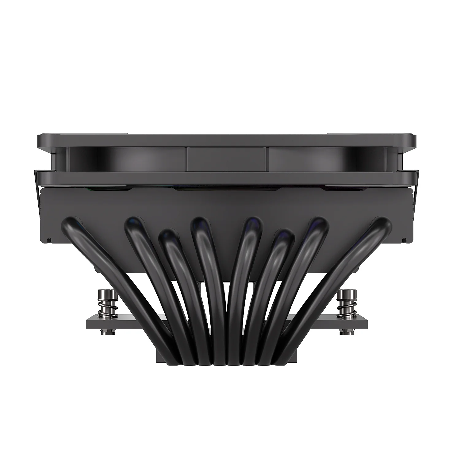 TE-75 ARGB CPU Cooler, 75mm Low Profile Air Cooling Radiator, 5V 3Pin Addressable RGB Silent Computer Heatsink Compatible with AM5 AM4 LGA1700 LGA1200 LGA2011 X99 ITX Mini PC Desktop Gaming Processor Cooling Fan view 4