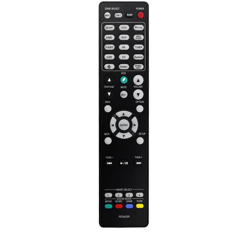 RC042SR Plastic Remote Control For Marantz 4K UHD Ultra HD AV Receivers Remote SR6015 NR1711 SR5015 DAB SR5015OM