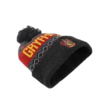 Movie&TV Harried Knitted Hat Autumn and Winter Cold and Warm Jacquard Turned Over Potters Children\'s Birthday Gifts Hats