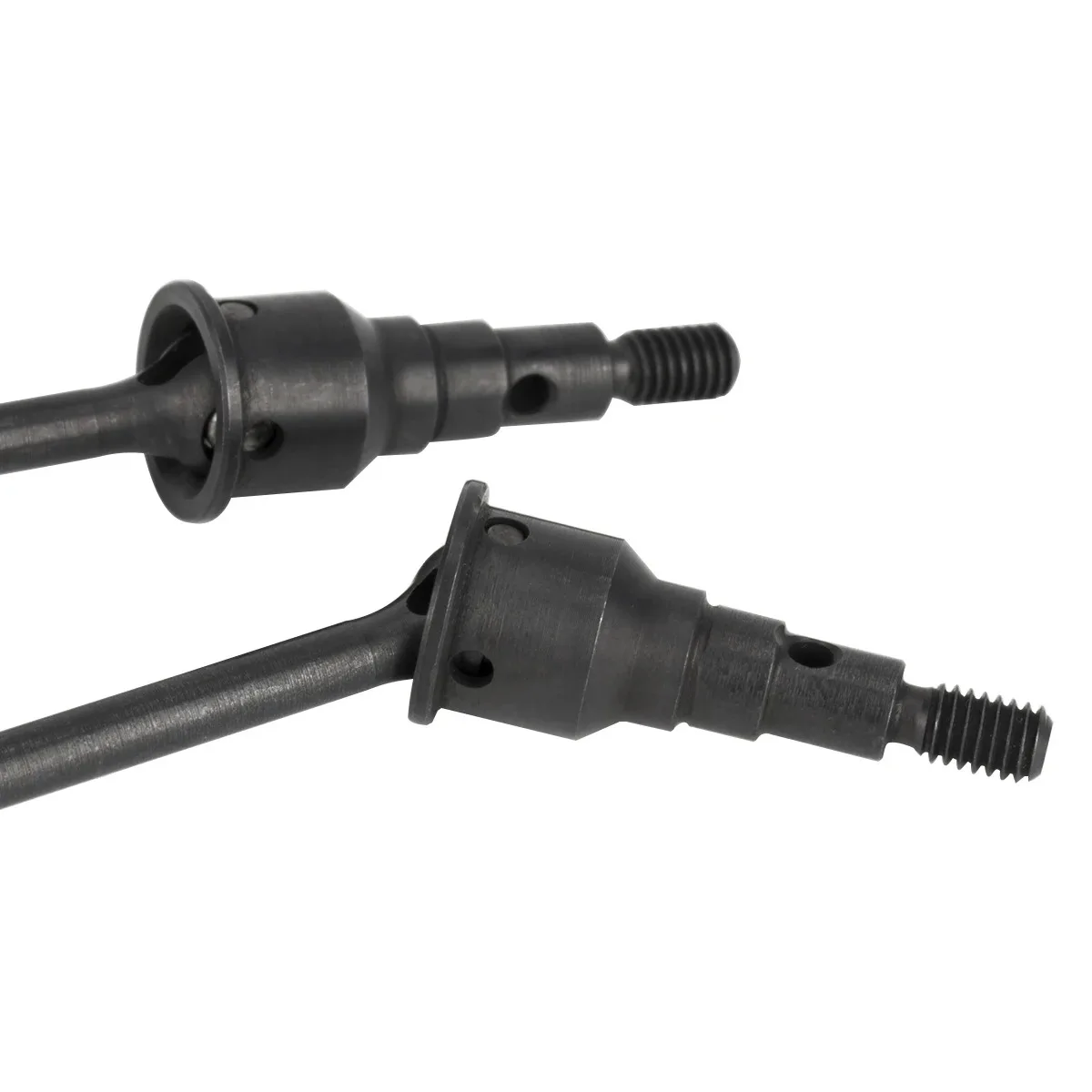 1 Pair Hard Steel Front Rear CVD Drive Shafts For 1/10 RC Crawler Car LOSI Lasernut U4 4WD Upgrades Accessories