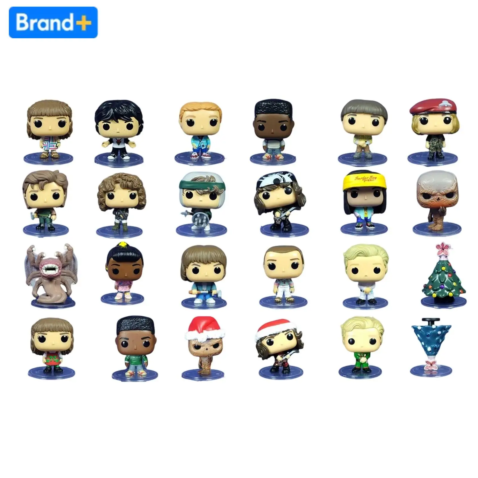 

Набор фигурок из ПВХ с героями мультфильмов InS — 24, уникальные коллекционные предметы персонажей с изысканными идеальными для демонстрации и коллекции