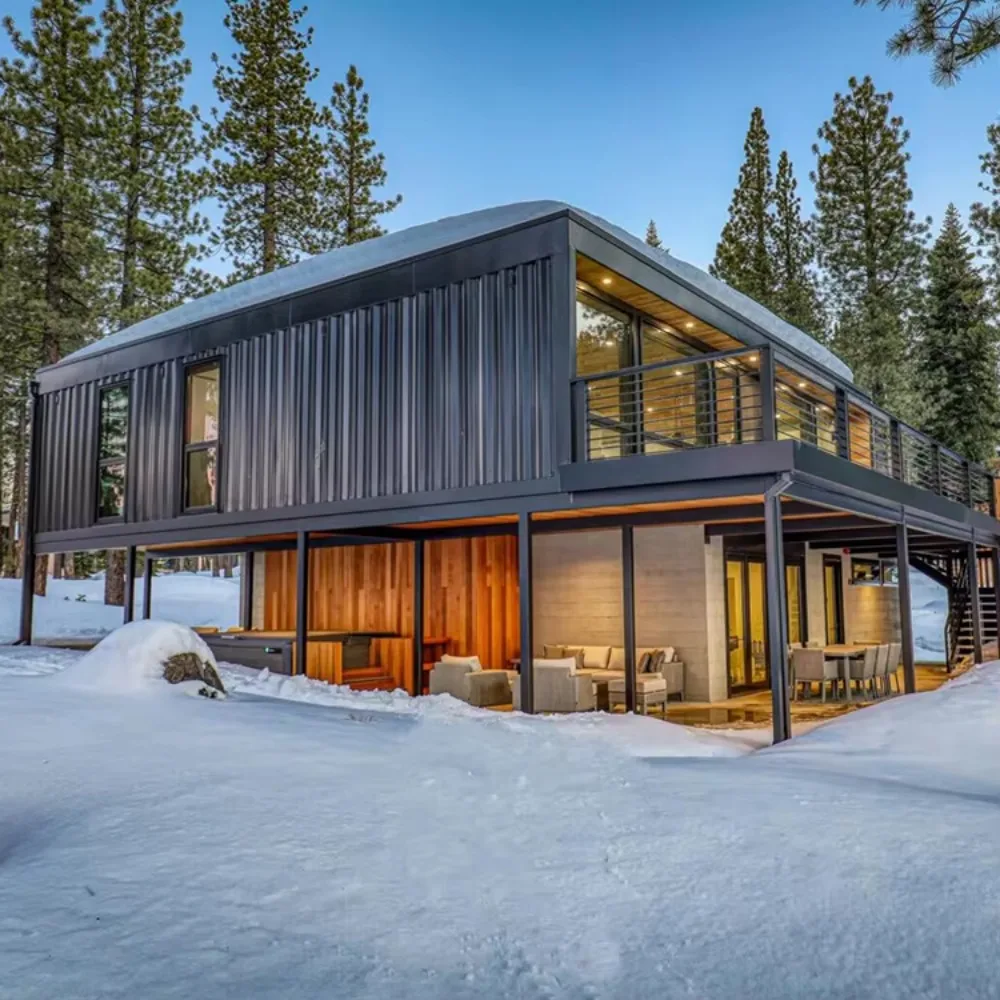 

Modern Design Customized 20ft 40ft Mobile Modular Container Villa Prefab Shipping Container House Homes