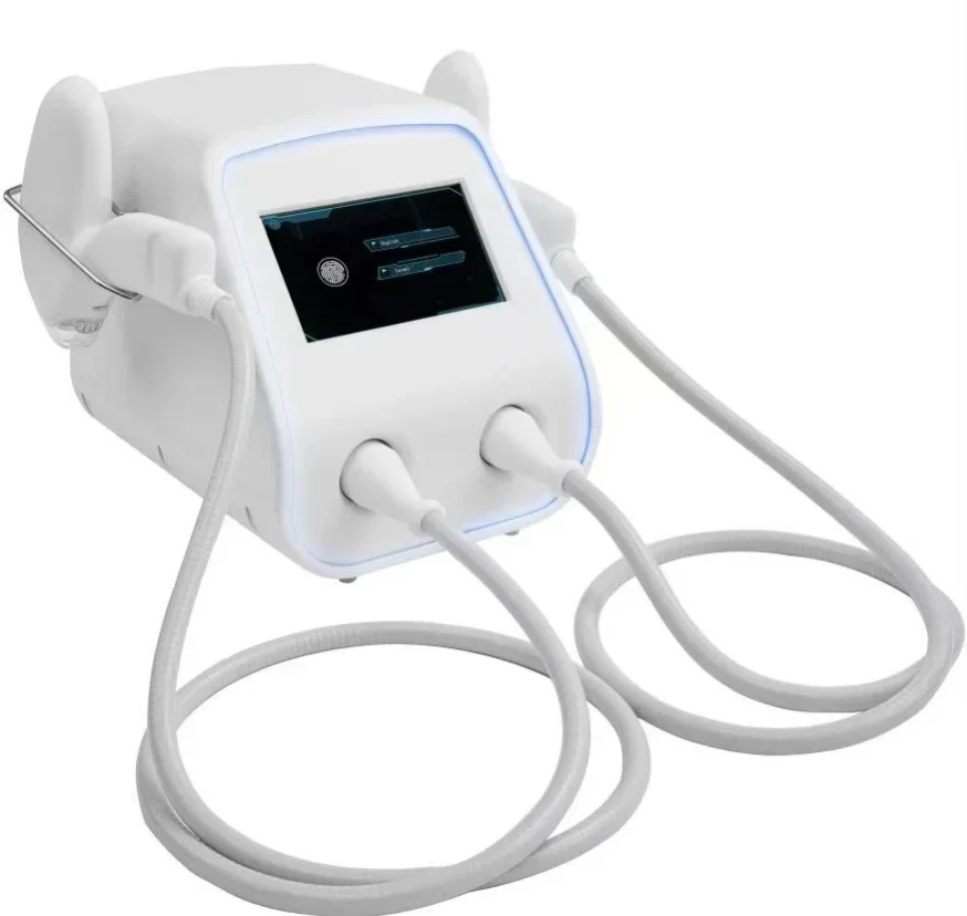 

Portable 2 Handles for Skin Lifting Face and Body RF Laser Machine 2 in 1 Professional Instrument