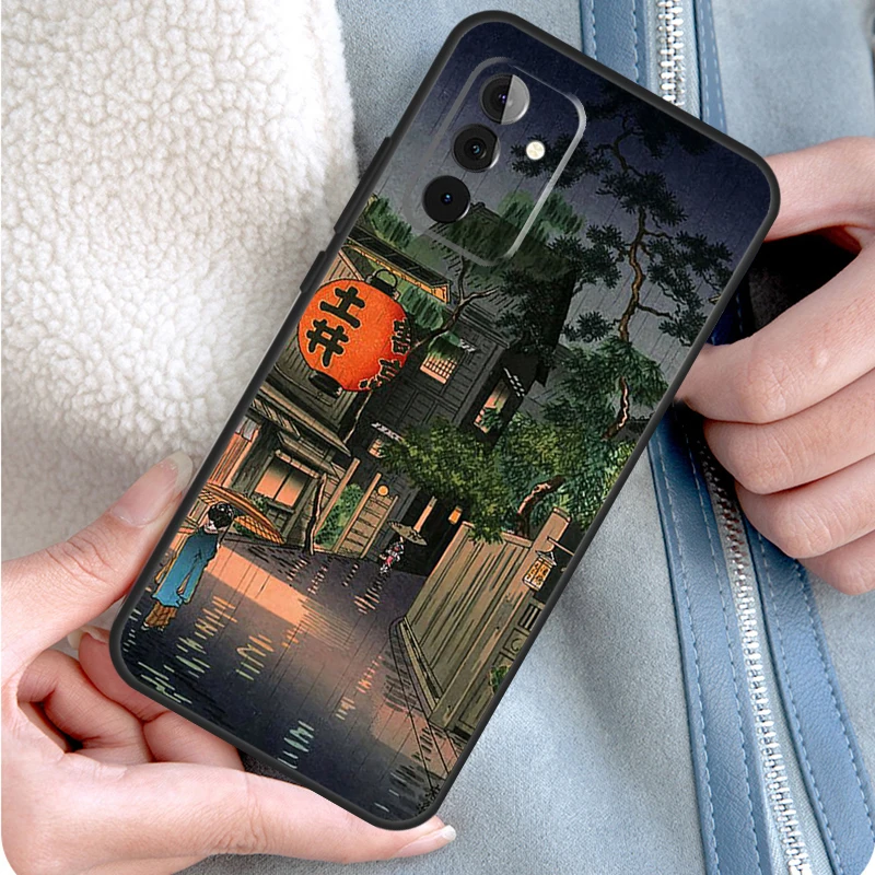 Japanese Ukiyoe Phone Case For Samsung Galaxy A34 A54 A14 A53 A33 A13 A12 A32 A52 A15 A25 A35 A55 A71 A51