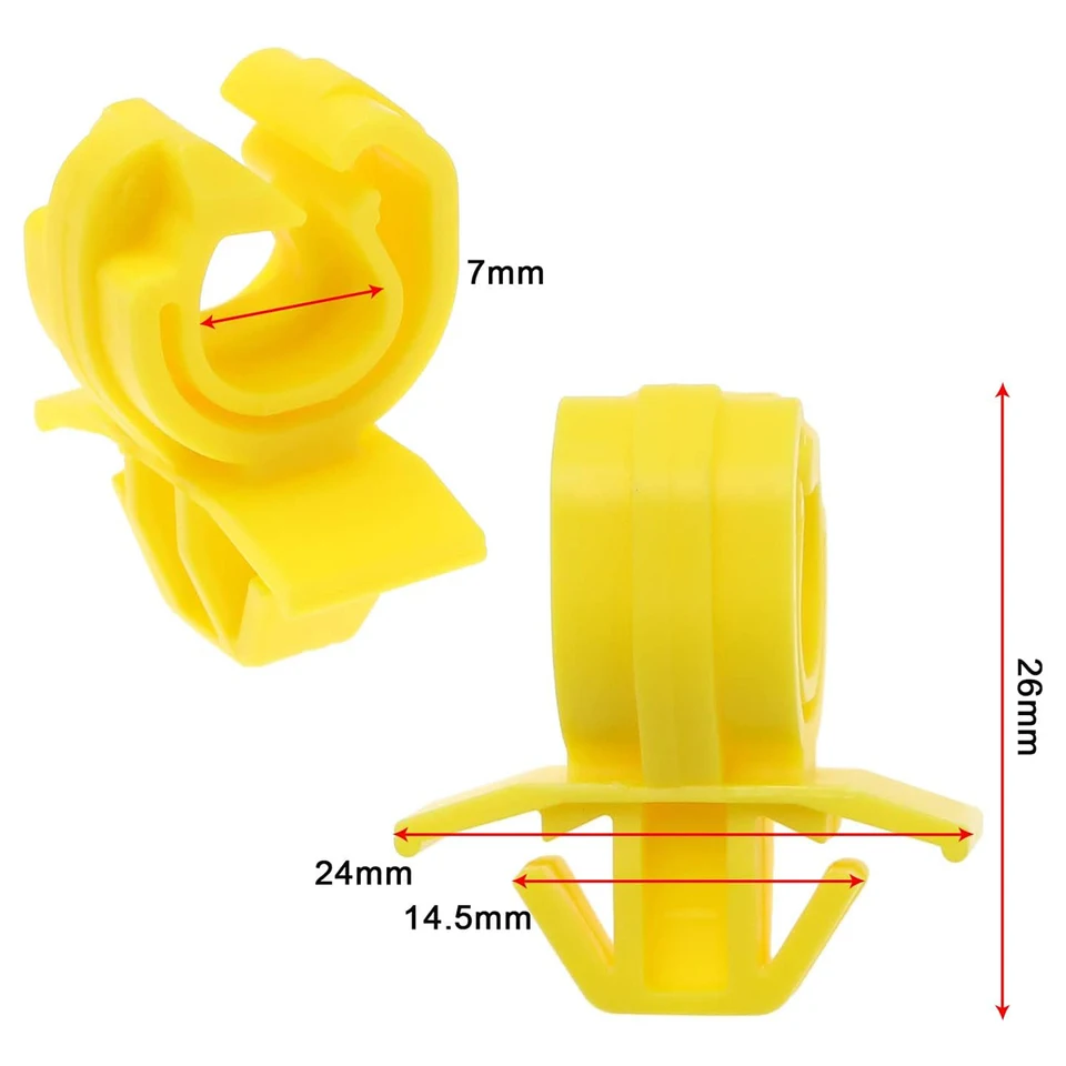 Interieur 15x TÜRVERKLEIDUNGSCLIP BEFESTIGUNG CLIPS FÜR OPEL FORD DAEWOO KLIPS 2