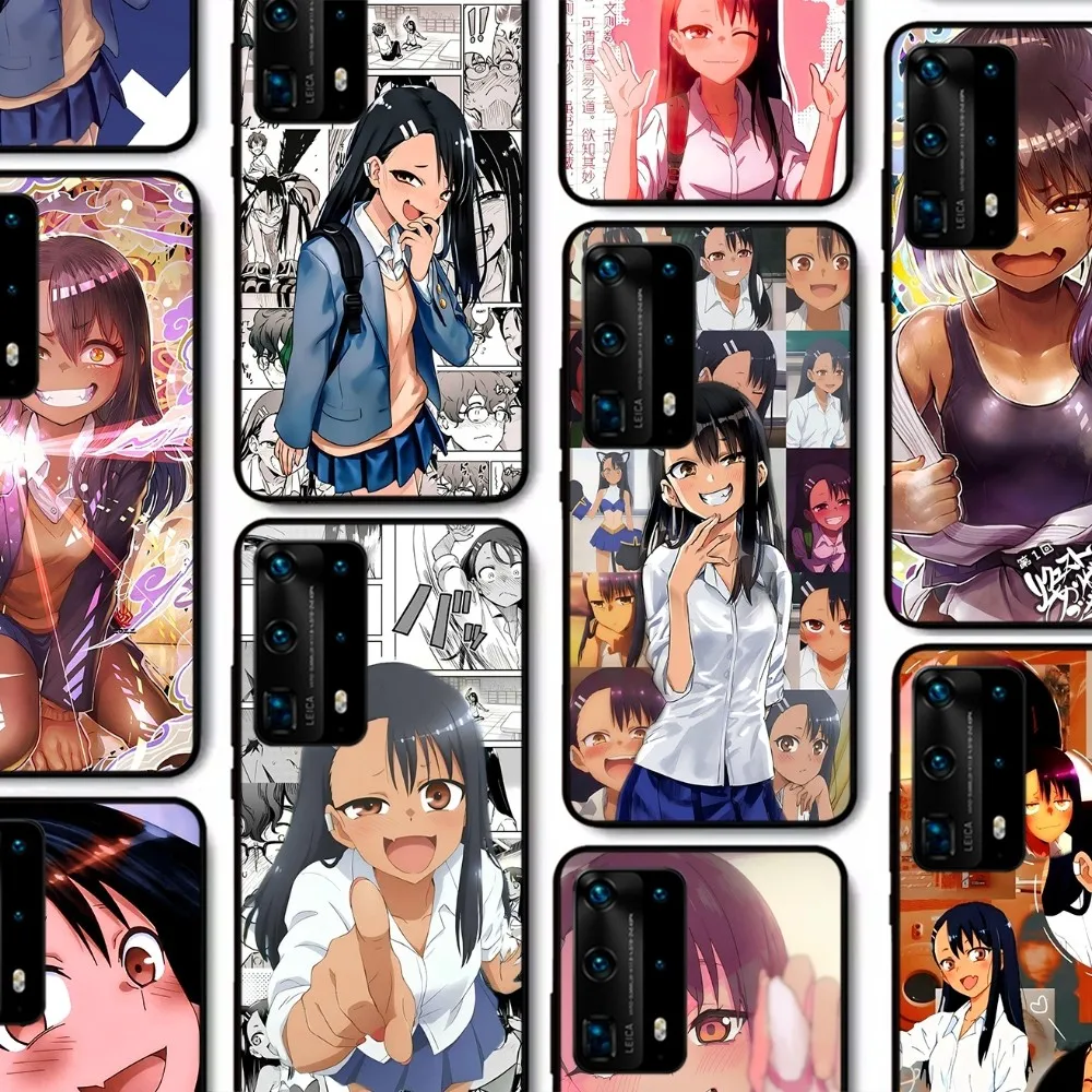 Nagatoro San Anime Phone Case For Huawei P 8 9 10 20 30 40 50 Pro Lite Psmart Honor 10 lite 70 Mate 20lite