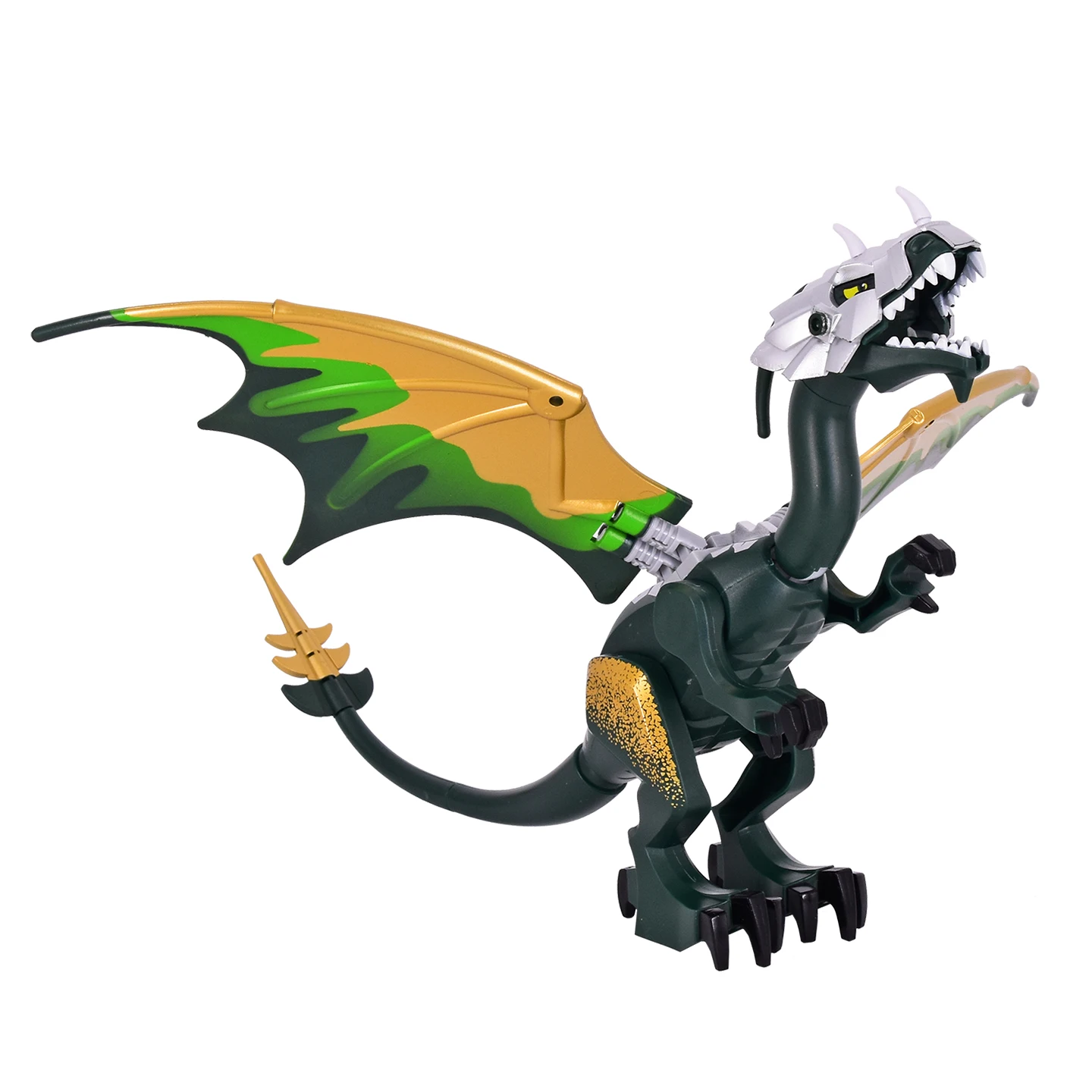 MOC – blocs de construction de chevaliers lotr Dragon ancien mobile médiéval, figurines d'action Ninja, modèles de jouets pour enfants, cadeaux pour garçons