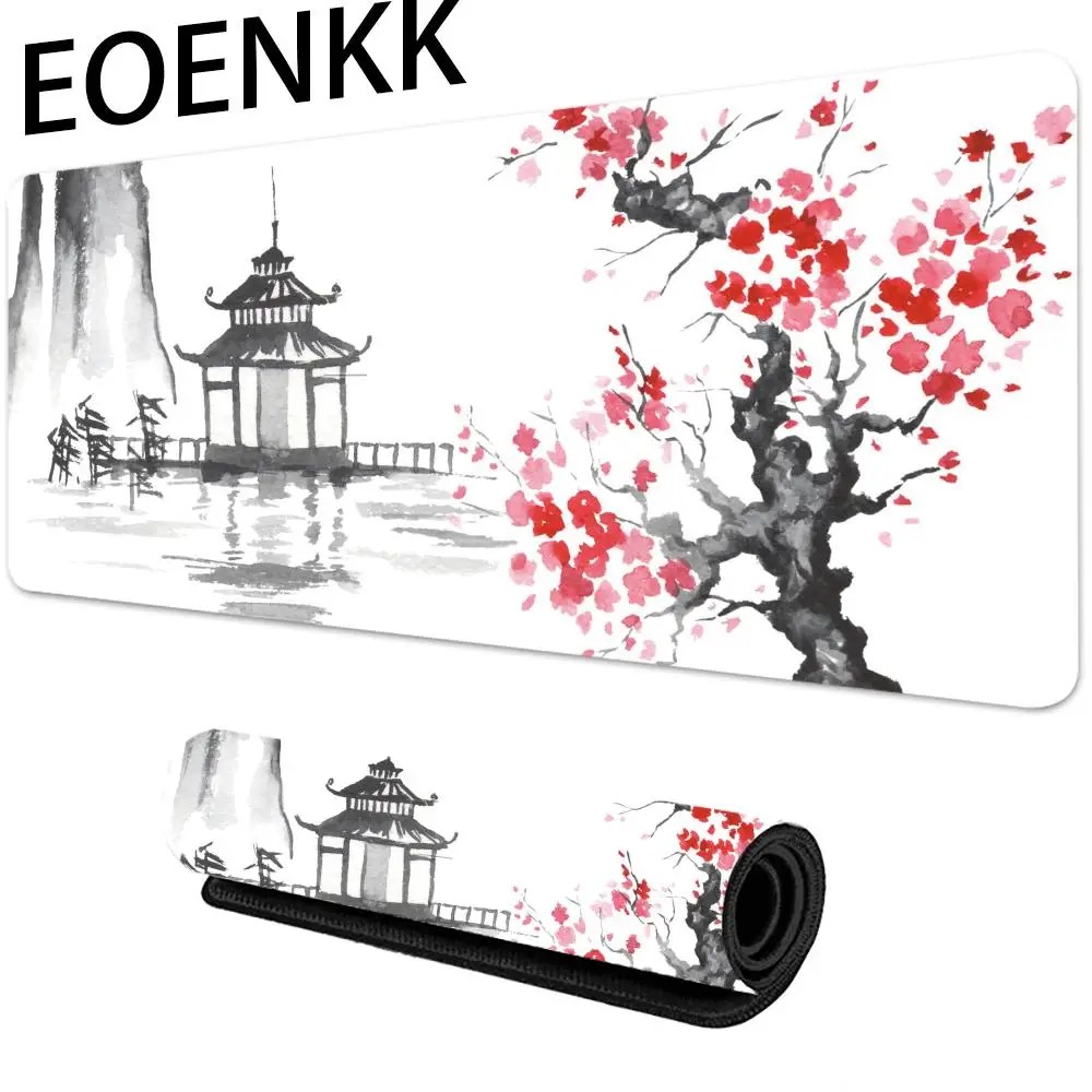 

Landscape Mouse Pad Mouse Pad Large Computer Office Game Table Mats Rubber Anti-slip Gaming Keyboard Mousepads Long Desk Pads