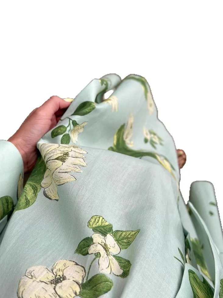 

Осеннее новое повседневное платье с растительным узором Le, поясом и пуговицами, цветочной талией, длинной юбкой, полиэфирное волокно 00%