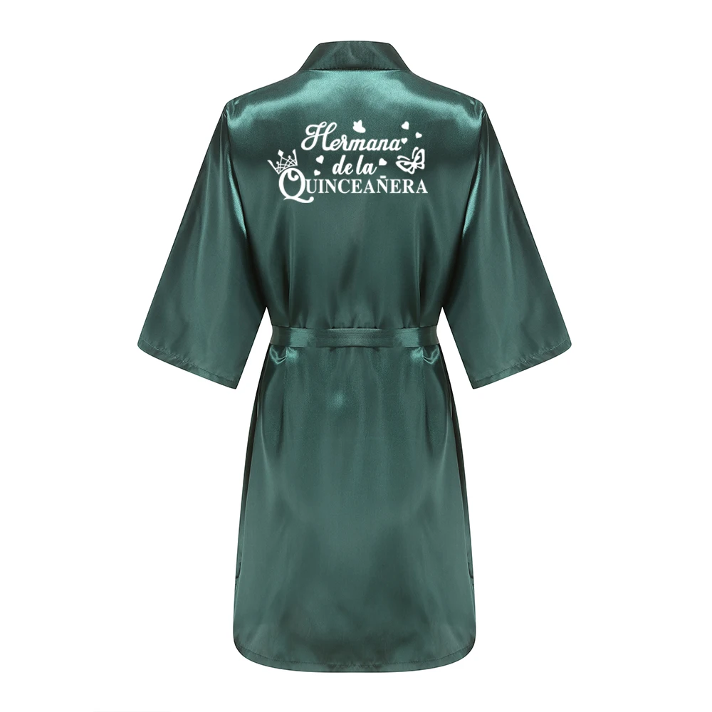 Mis XV Bathrobes Princess Sweet 15 Years Girl Birthday Party Mis Quince Años Robes Quinceanera Robe image 5