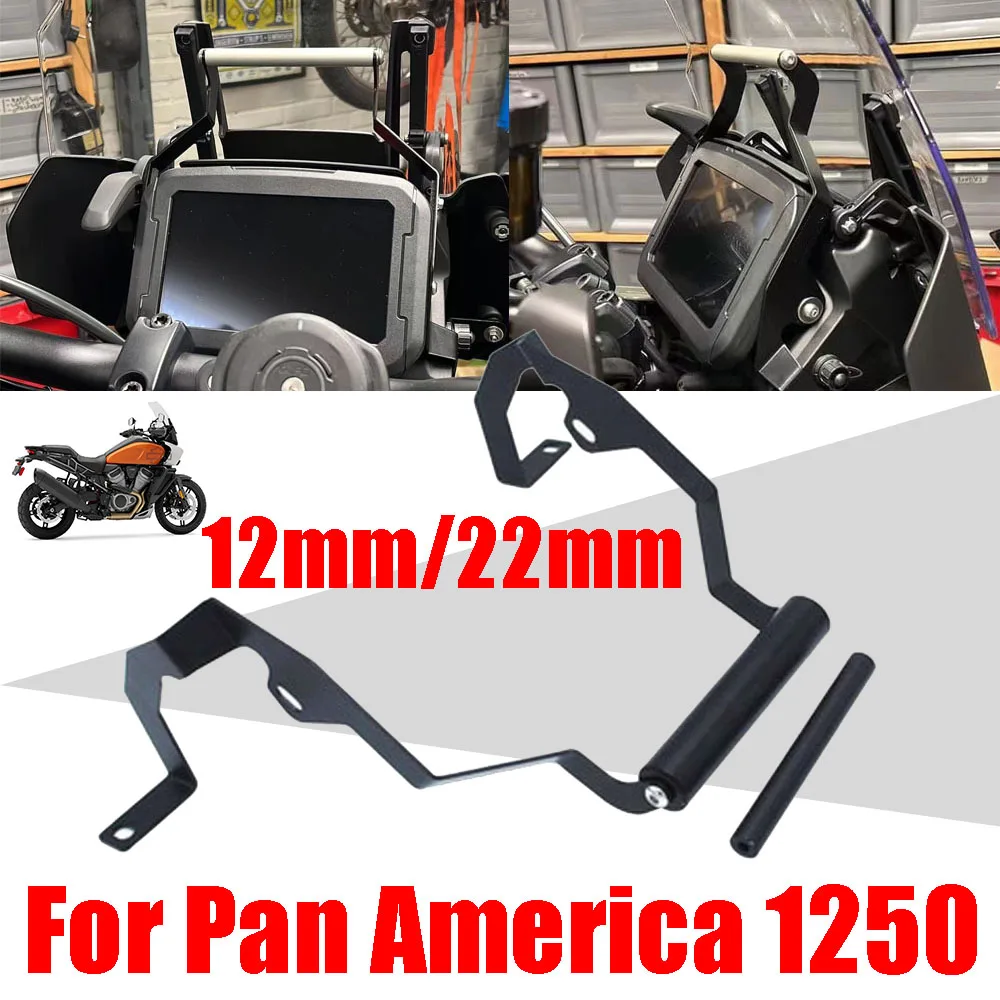 For Harley Pan America 1250 PA1250 RA1250 S 2021 2022 2023 Accessories Mobile Phone Stand Holder Support GPS Navigation Bracket