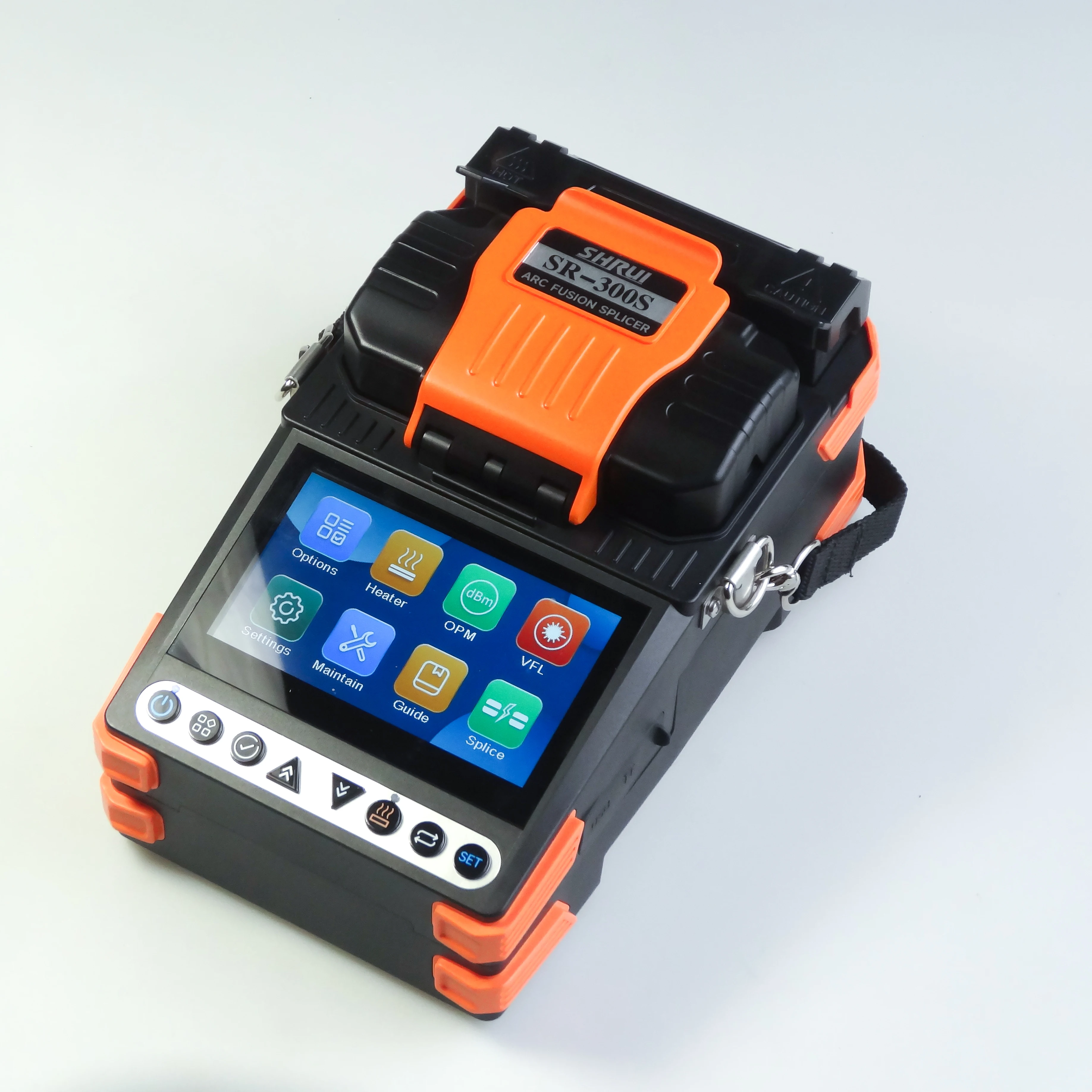 2026 New SR300S Fusion Splicer Auto Preheating Touch Screen with OPM&VFL