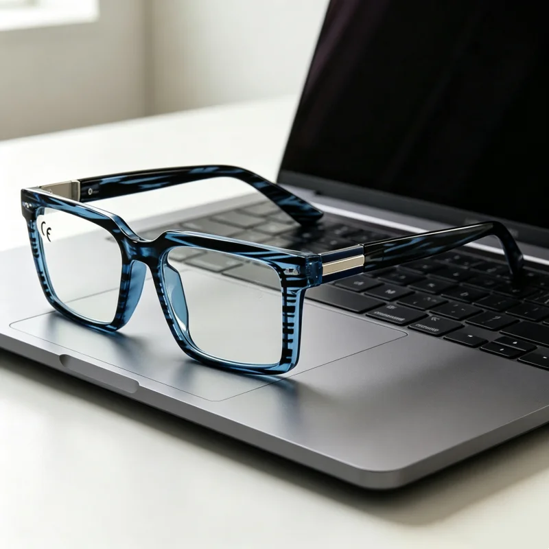 Men's Large Frame Reading Glasses Women Vintage Elegant Far Sight Eyeglasses Classic Square Oversized Presbyopia Eyewear