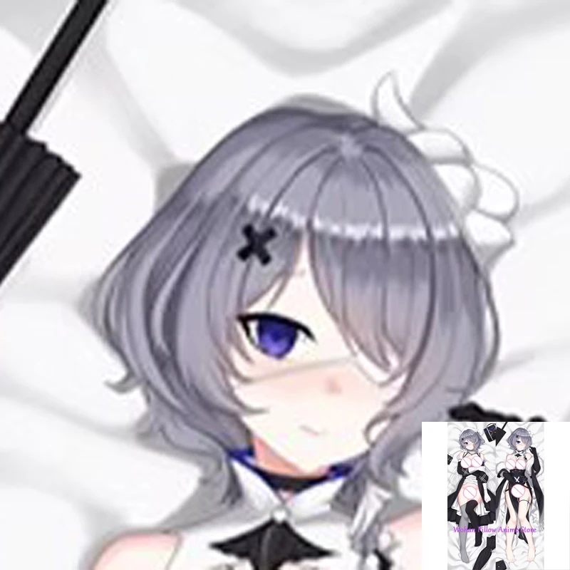 

Dakimakura Anime Pillow Cover Whisperain Double Sided Print Life-size Halloween Christmas Decoration