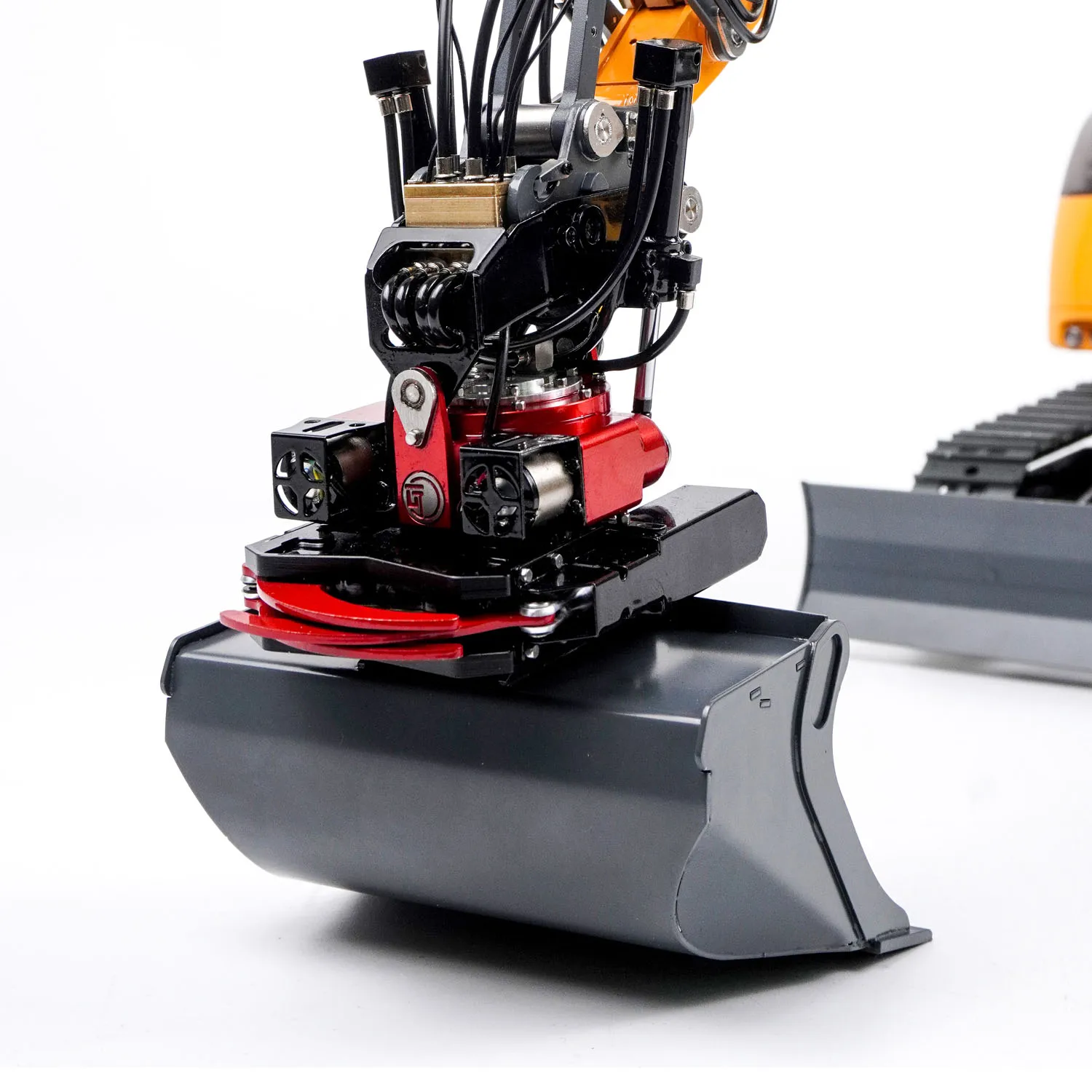 

Metal Wide Bucket for LR914 PRO MAX 1/14 Hydraulic RC Excavator Remote Control Digger Construction Machine Flysky Radio Battery