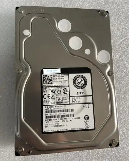 

For 0GDM8H 2TB 7.2K SAS 12G 3.5 inch R530 R730 Server