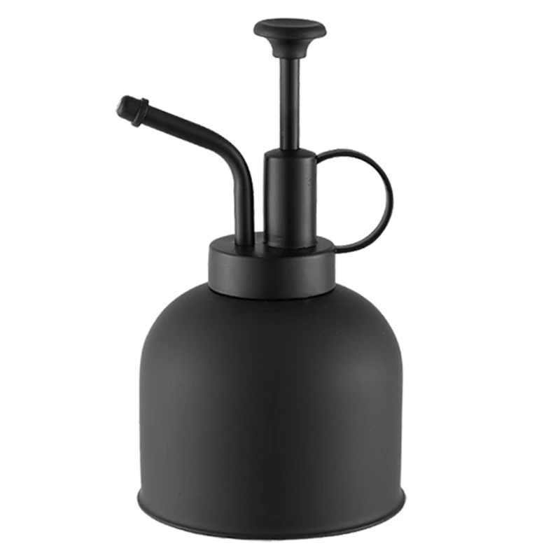 

300ml Mini Plant Flower Watering Can Sprayer Stainless Steel Vintage Spraying Hairdressing Pot for Mister Garden Tool