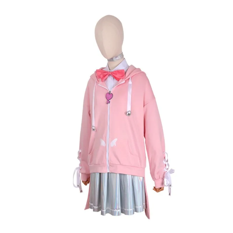 Needy Streamer Overload KAngel Hoodie Cosplay Full Costume Adult Women Casual Outfit Halloween Carnival Comic Con Party Outfit view 2
