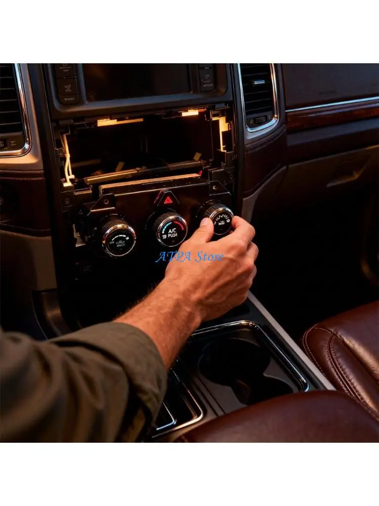 

U13C Car Interior HVAC Air Condition Climates Control Switches Replace 68268186AA