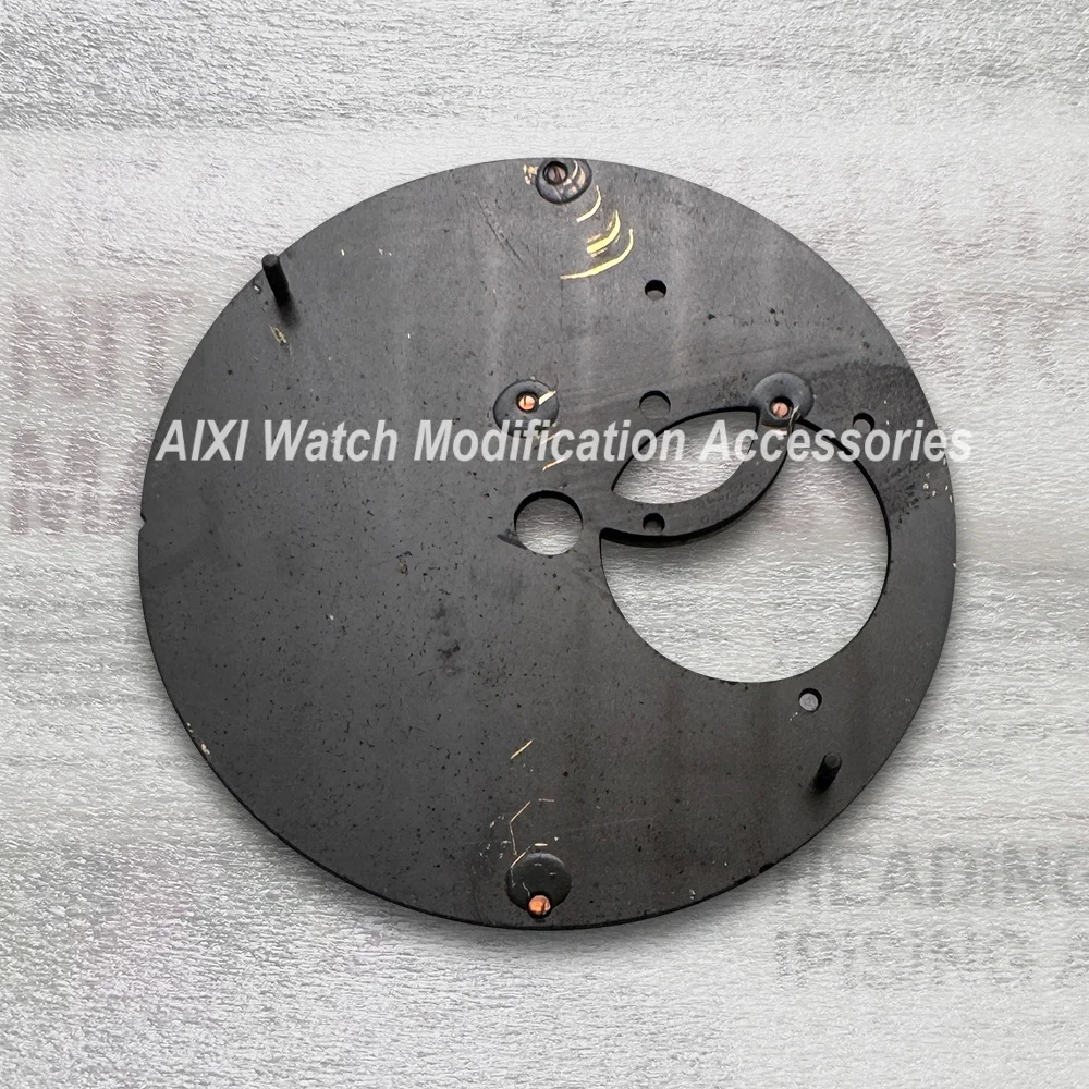 28.5mm S Logo Sunburst Dial Suitable For NH39 Movement Hollow Out High Quality Watch Modification Accessories