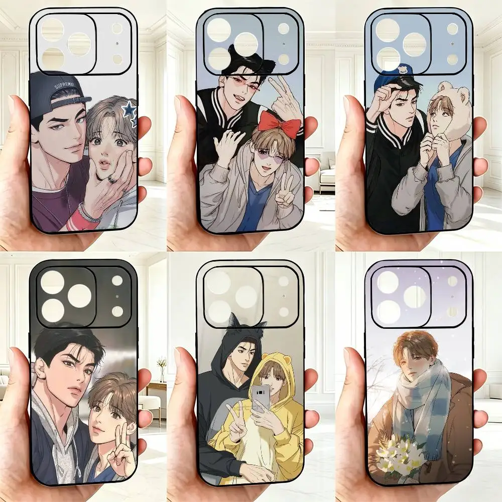 

Comic Dan-joo Jaekyung J-Jinx Phone Case For iPhone 17,16,15,14,13,12,11 Plus,Pro Max,XS,Soft Silicone Black Cover