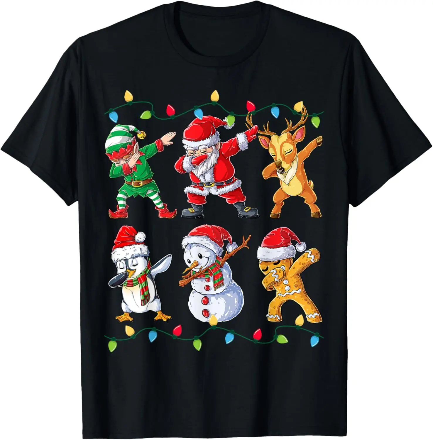 

DabbingElf Friends Christmas Boys Girls Men Xmas Dab T-Shirt